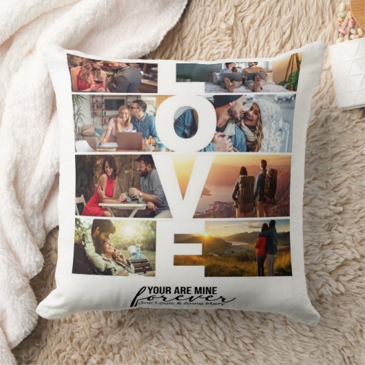 Personalized "You Are Mine Forever" Photo Pillow Kussen (Deken)