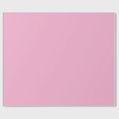 Personalized Your Own Stylish Modern Elegant Pink Cadeaupapier (Vlak)