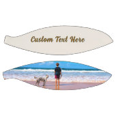 Personalized Your Pet Photo Basketball Custom Text Basketbal (Panelen)