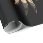 Personalized Your Wings Ready But Our Hearts Cadeaupapier (Rol Hoek)