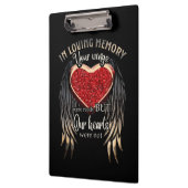 Personalized Your Wings Ready But Our Hearts Klembord (Links)