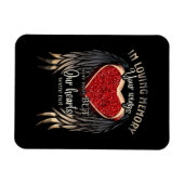 Personalized Your Wings Ready But Our Hearts Magneet (Horizontaal)