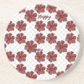 Personalized  zandsteen onderzetter (Voorkant)