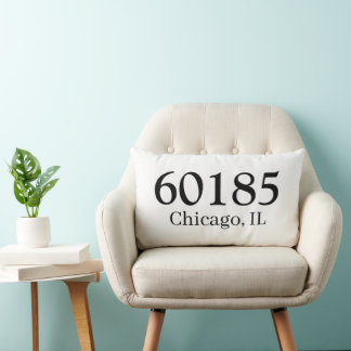 Personalized Zip Code housewarming present         Kussen