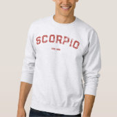 Personalized Zodiac Birth Year Sweatshirt (Voorkant)