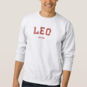 Personalized Zodiac Birth Year Sweatshirt (Voorkant)