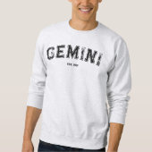 Personalized Zodiac Birth Year Sweatshirt (Voorkant)