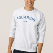 Personalized Zodiac Birth Year Sweatshirt (Voorkant)