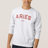 Personalized Zodiac Birth Year Sweatshirt (Voorkant)