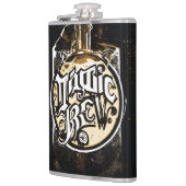 #personalizedmonogramflaskVinylWrappedFlask Heupfles (Links)