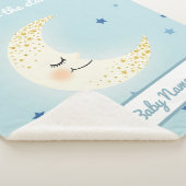 PersonalizedUnder the Stars Soft Blanket - Baby Sherpa Deken (3/4)