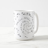 PERSONALIZEER - Maak Je Eigen Spiral Dots Koffiemok (Voorkant rechts)