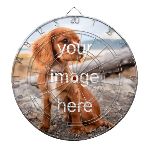 PERSONALIZEN DARTBOARD DARTBORD (Voorkant)