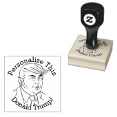 PERSONALIZEN Donald Trump Rubber Stamp Rubberstempel (Gestempeld)