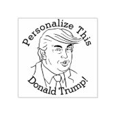 PERSONALIZEN Donald Trump Rubber Stamp Rubberstempel (Afrduk)