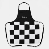 PERSONALIZEN GECONTROLEERD APRON SCHORT (Voorkant)