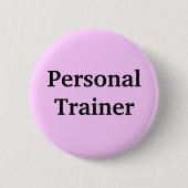 PersonalTrainer Ronde Button 5,7 Cm (Voorkant)