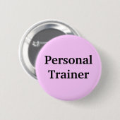 PersonalTrainer Ronde Button 5,7 Cm (Voorkant /achterkant)