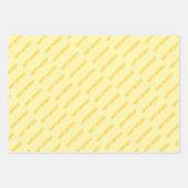 PERSONALZIED NAME STYLISH MODERN HAPPY BIRTHDAY INPAKPAPIER VEL (Voorkant)