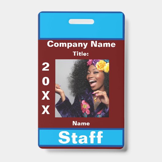 Personeel -1 badge (Voorzijde)