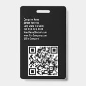 Personeel Aangepaste Evenement of Concertnaam Badge (Achterkant)