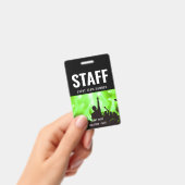 Personeel Aangepaste Evenement of Concertnaam Badge (Handheld)