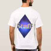 Personeel (achter in het shirt) t-shirt (Achterkant)