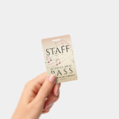 Personeel Alle Muziekfestival van de Pass Badge (Handheld)