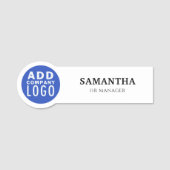 Personeel bedrijfspersoneel Logo Naamplaatje (Voorkant)