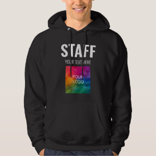 Personeel bemanningslid Voeg hier Logo tekst toe M Hoodie