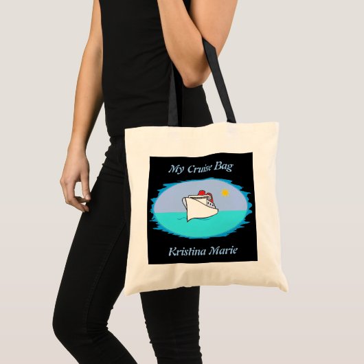 Personeel cruiseschip tote bag (Voorkant (product))