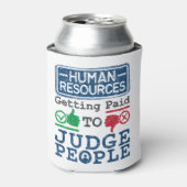 Personeel dat betaald wordt aan rechter mensen blikjeskoeler (Blikje Voorkant)