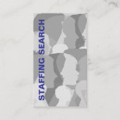 Personeel en Human Resources thema Visitekaartje (Voorkant)