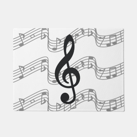 Personeel en Treble Clef Deurmat (Voorkant)