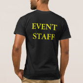 Personeel/Feestmedewerkers T-shirt (Achterkant)
