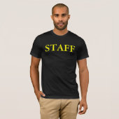 Personeel/Feestmedewerkers T-shirt (Voorkant volledig)