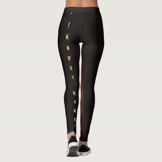 Personeel Leggings (Achterkant)