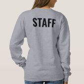 Personeel Lid Bedrijfs Logo Bulk Womens Trui (Achterkant)