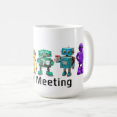 Personeel Meeting robots Koffiemok (Voorkant rechts)