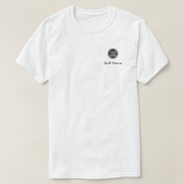 Personeel Naam Uw Logo \ Douane BedrijfsBedrijf T-shirt