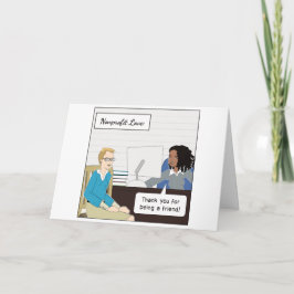 Personeel of vrijwilliger zonder winstoogmerk Hart Kaart