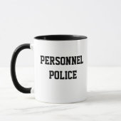 Personeel Politie Funny HR Nickname Gift Mok (Links)