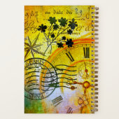 Personeel reisjournaal voor tijd notitieboek (Achterkant)