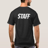 Personeel shirt (Achterkant)