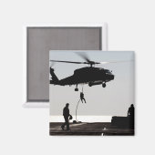 Personeel snel-touw uit een SH-60F Magneet (Voorkant / Achterkant)