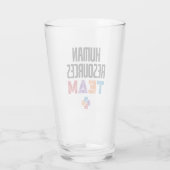 Personeel team HR Glas (Achterkant)