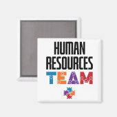 Personeel team HR Magneet (Voorkant / Achterkant)