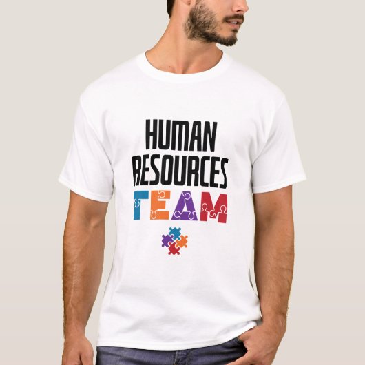 Personeel team HR T-shirt (Voorkant)