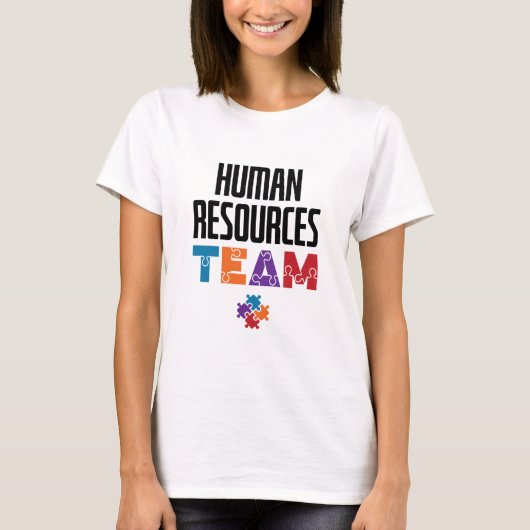 Personeel team HR T-shirt (Voorkant)