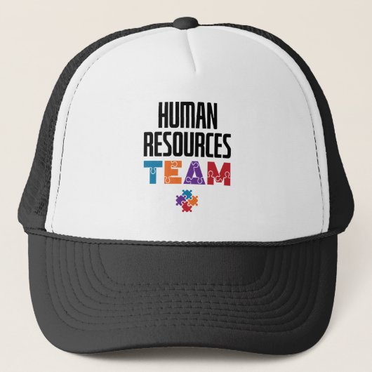 Personeel team HR Trucker Pet (Voorkant)